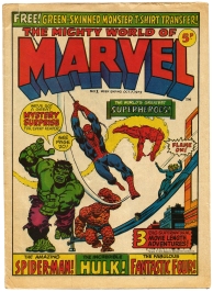 Where it all began: The Mighty World of Marvel, issue #1