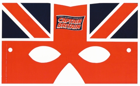 Captain Britain, free gift with issue 1