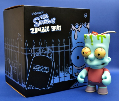 Kidrobot's Zombie Bart, with box