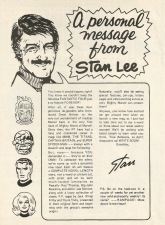 A Personal Message from Stan Lee, issue #1 