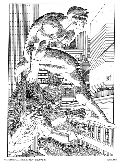 Daredevil Portfolio by John Romita JR, plate 5