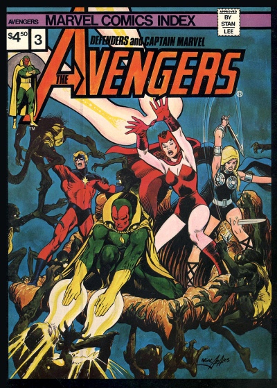The Marvel Comics Index #03, The Avengers, Defenders, and Captain Marvel