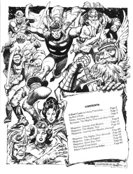 The Marvel Comics Index #5, The Mighty Thor contents page
