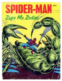 Spider-Man Zaps Mr Zodiac, front cover